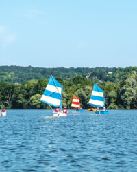 Voiles à l'Ile de loisirs des Boucles de Seine
