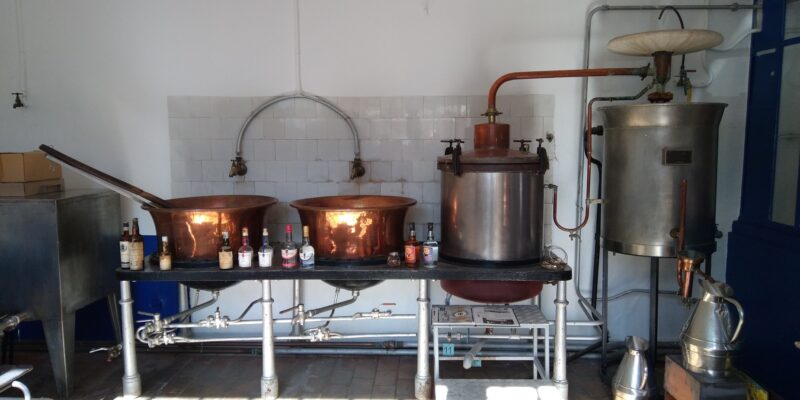 Visite de la Distillerie du Noyau de Poissy en Terres de Seine
